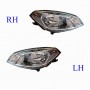 چراغ جلو سمت راست و چپ برلیانس BRILLIANCE H330 
