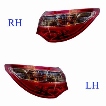 چراغ عقب روی گلگیر سمت راست و چپ چانگان CS35