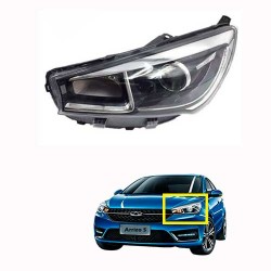 چراغ جلو چپ آریزو 5 چراغ جلو چپ آریزو 5