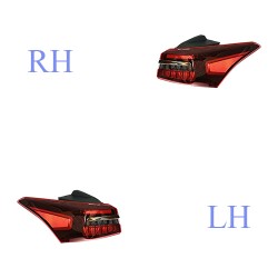 چراغ عقب روی گلگیر سمت چپ و راست آریزو 6