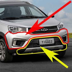 قسمت بالایی سپر جلو ام وی ام mvm x22 قسمت بالایی سپر جلو ام وی ام mvm x22