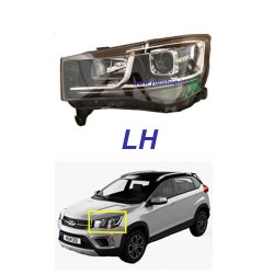 چراغ جلو چپ ام وی ام mvm x22