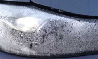 رفع بخار داخل چراغ ماشین